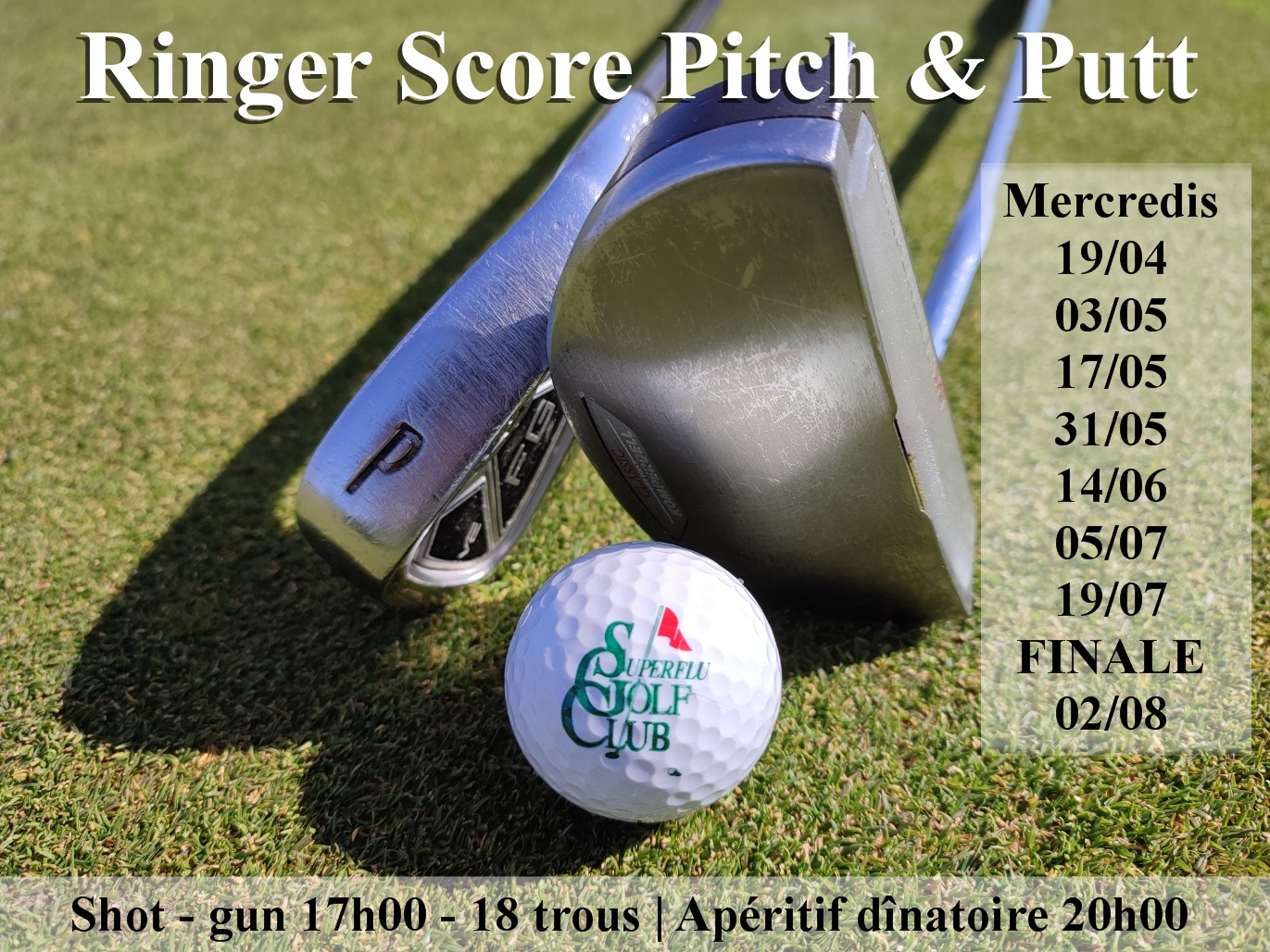 RINGER SCORE PITCH AND PUTT